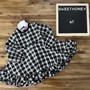 NWT SweetHoney Holiday Dress - Classic Girl 4T